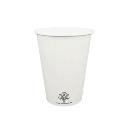 Paper cup, 100 ml, plastic free, white | 50 pcs